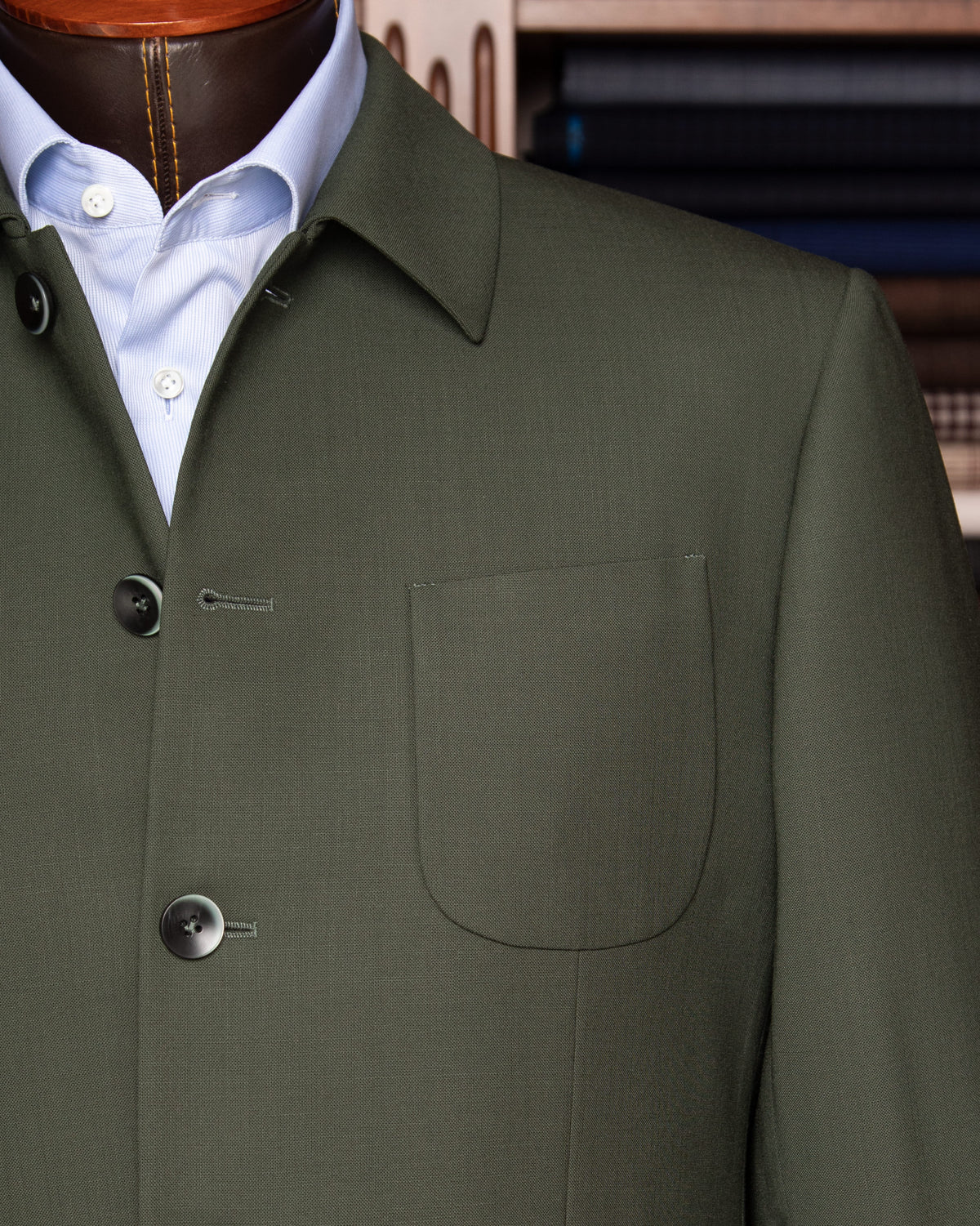 Giacca Casual Verde Bosco