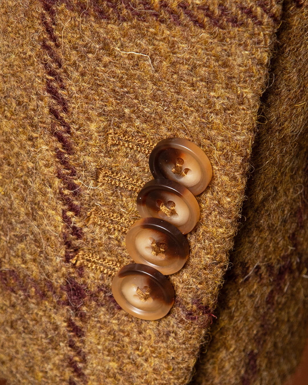Giacca Giotto Caramel Brown a Quadri