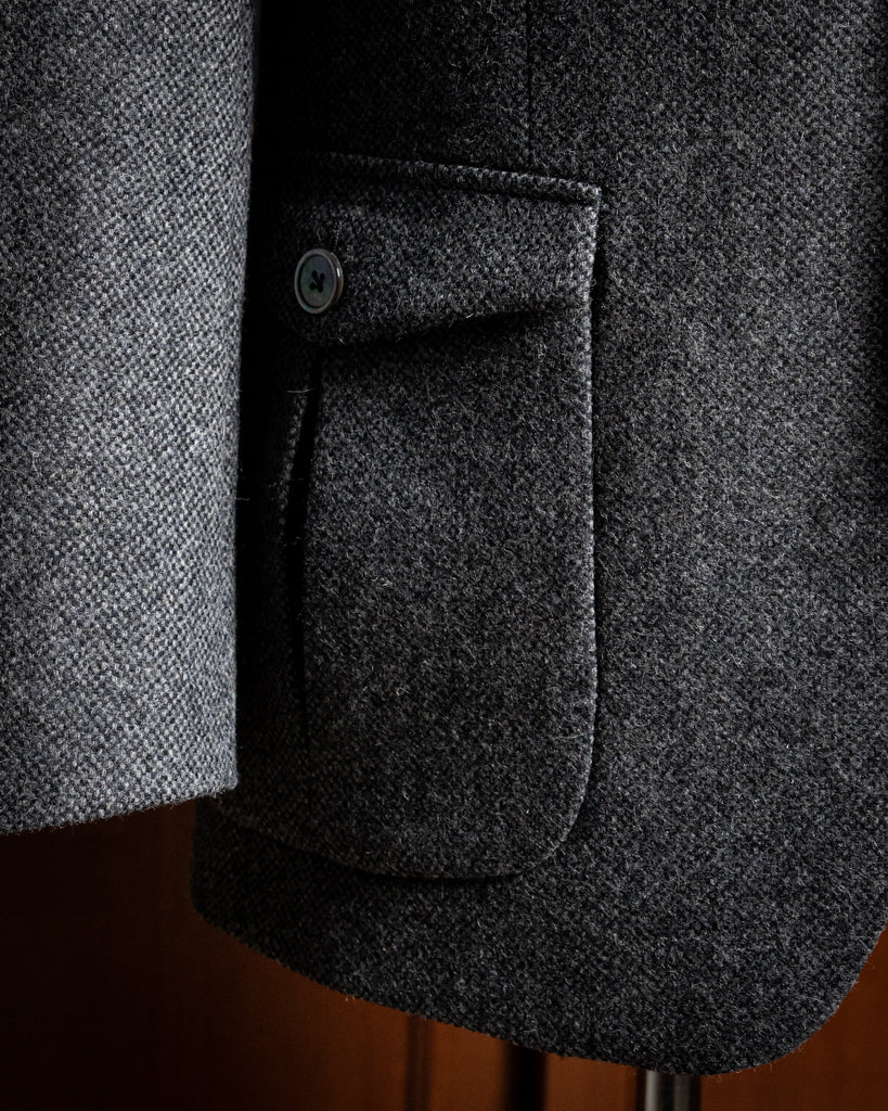 Giotto Gray Bird's Eye Jacket