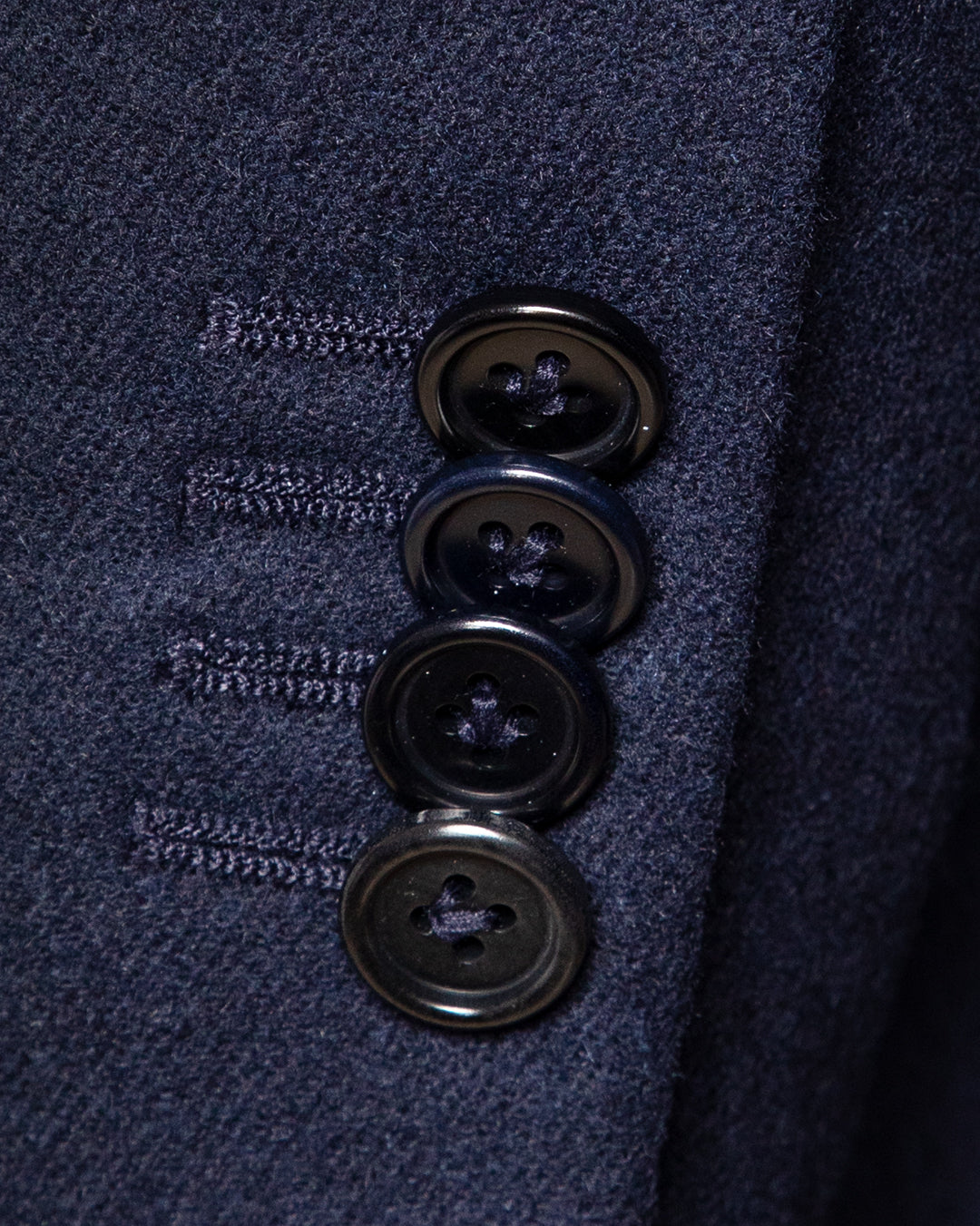Giacca Giotto Blu Lana,Cashmere e Seta