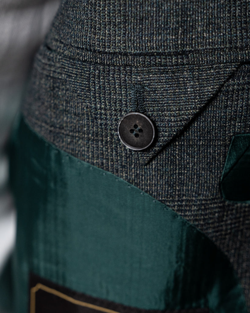 Giotto Glencheck Green Jacket