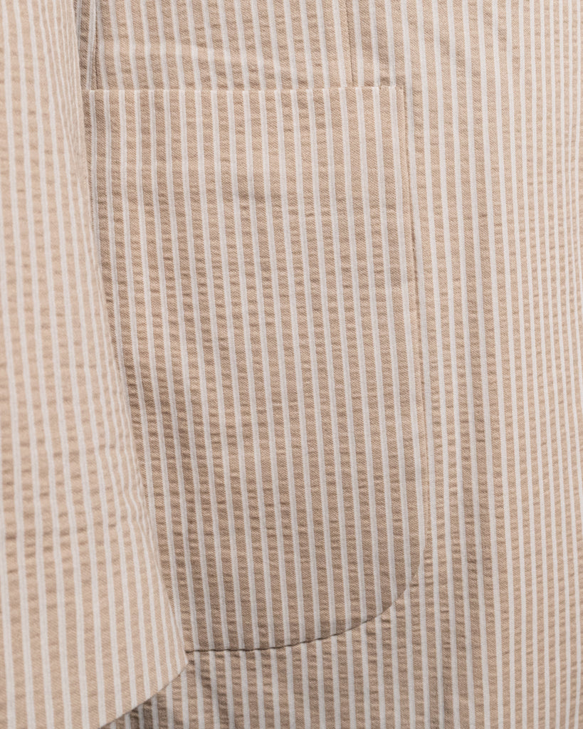 Giotto Seersucker Khaki Jacket