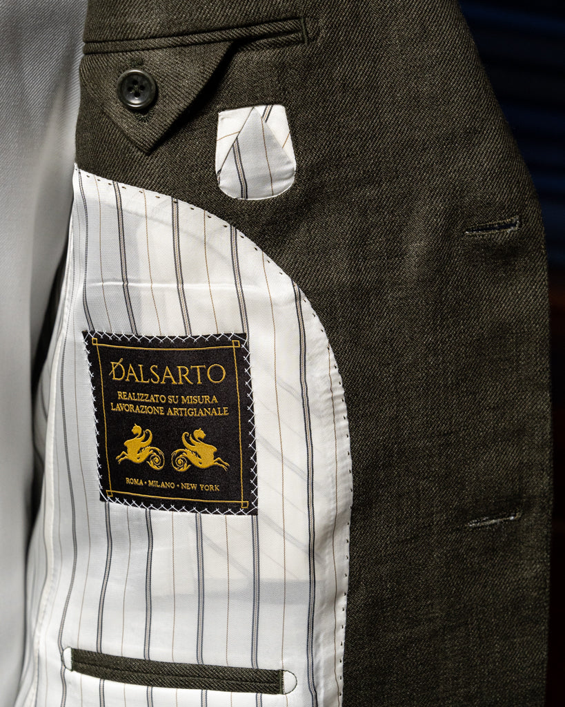 Giacca Giotto Twill Dark Green