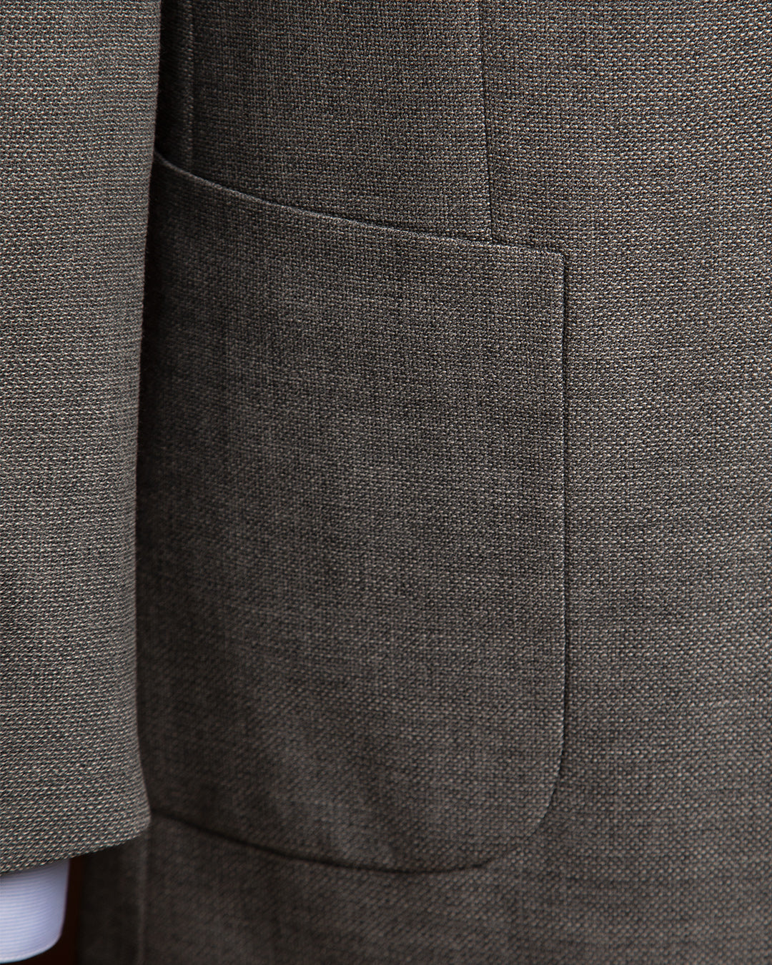 Dove Grey Wool Jacket
