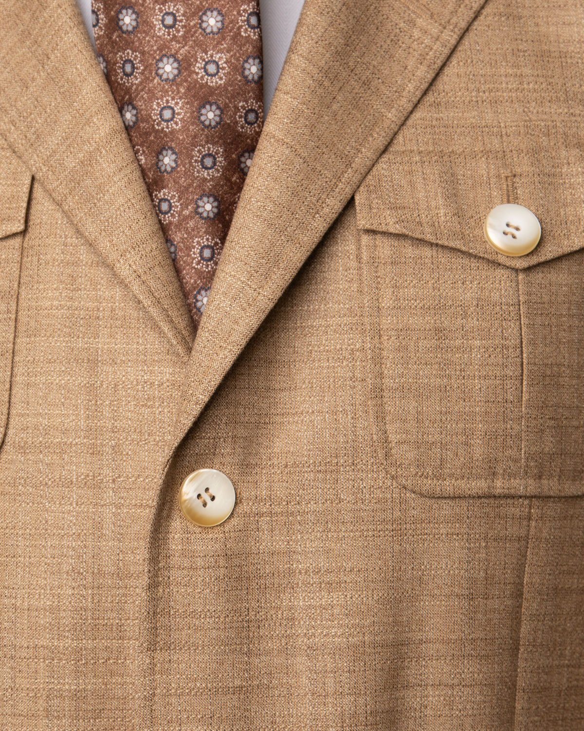 Giacca Sahariana Khaki