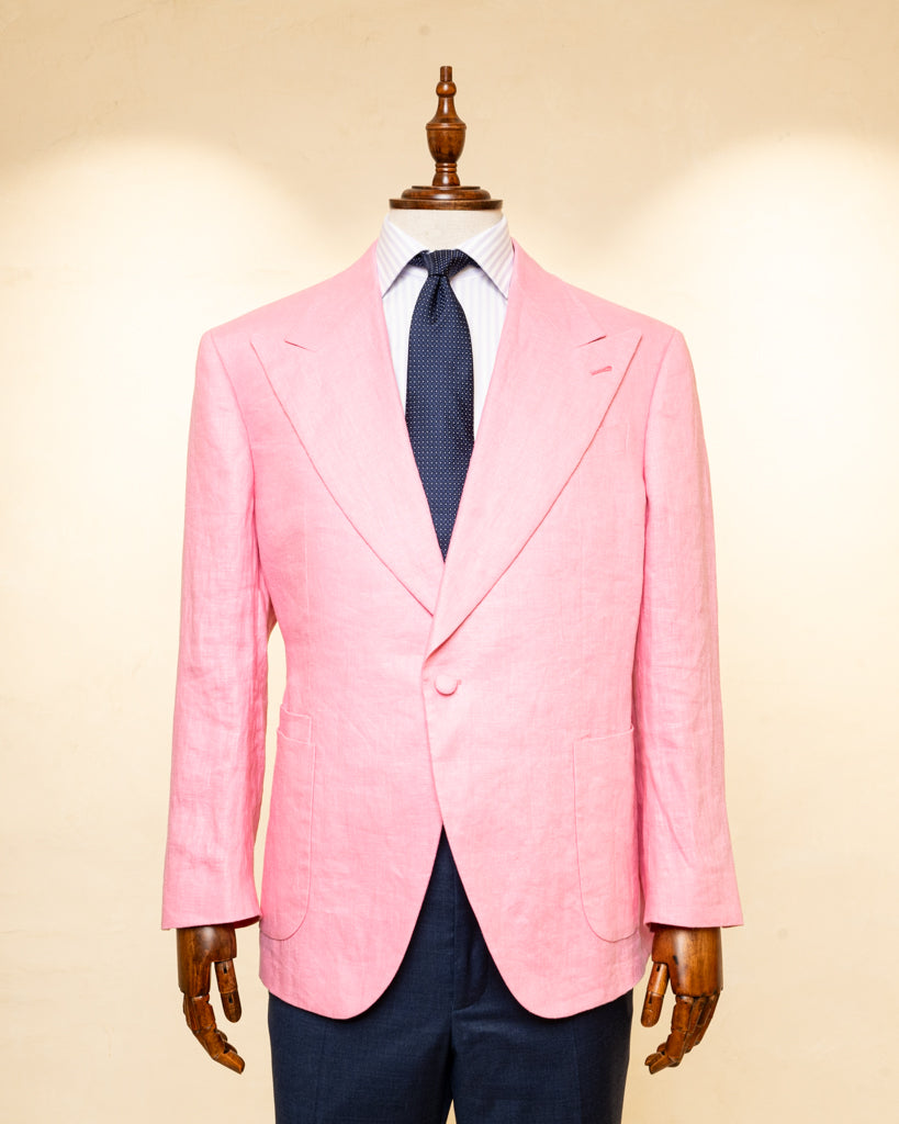 Pastel Pink Unlined Jacket