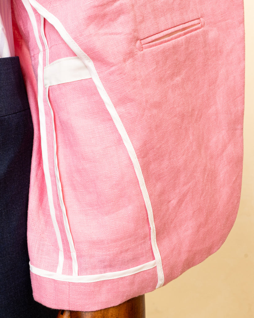 Pastel Pink Unlined Jacket