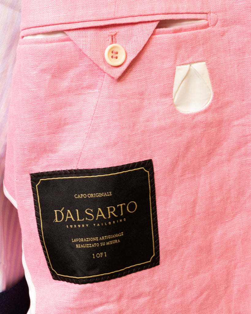 Pastel Pink Unlined Jacket