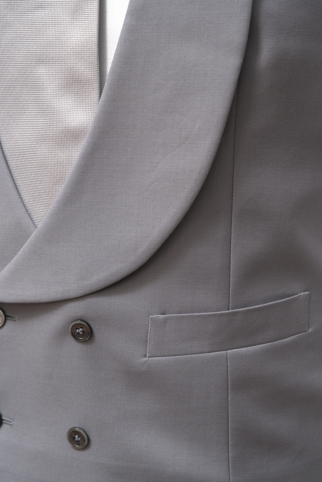 Gilet Grigio Melange Chiaro