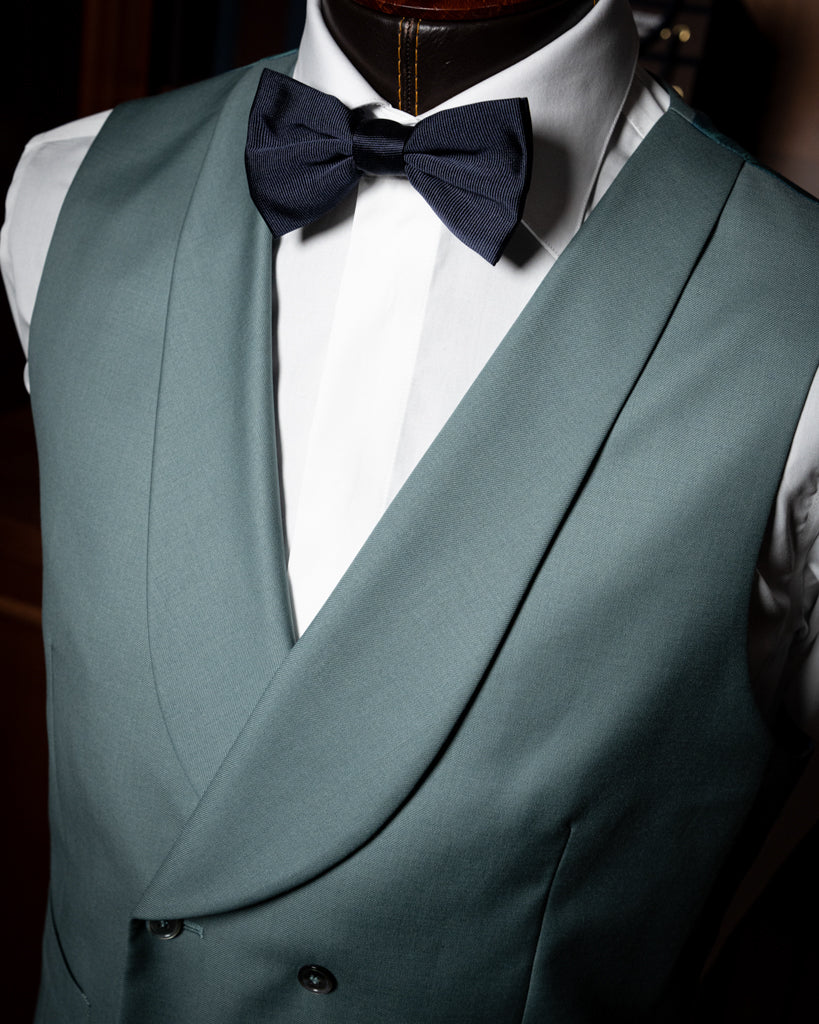 Sage Green Shawl Vest