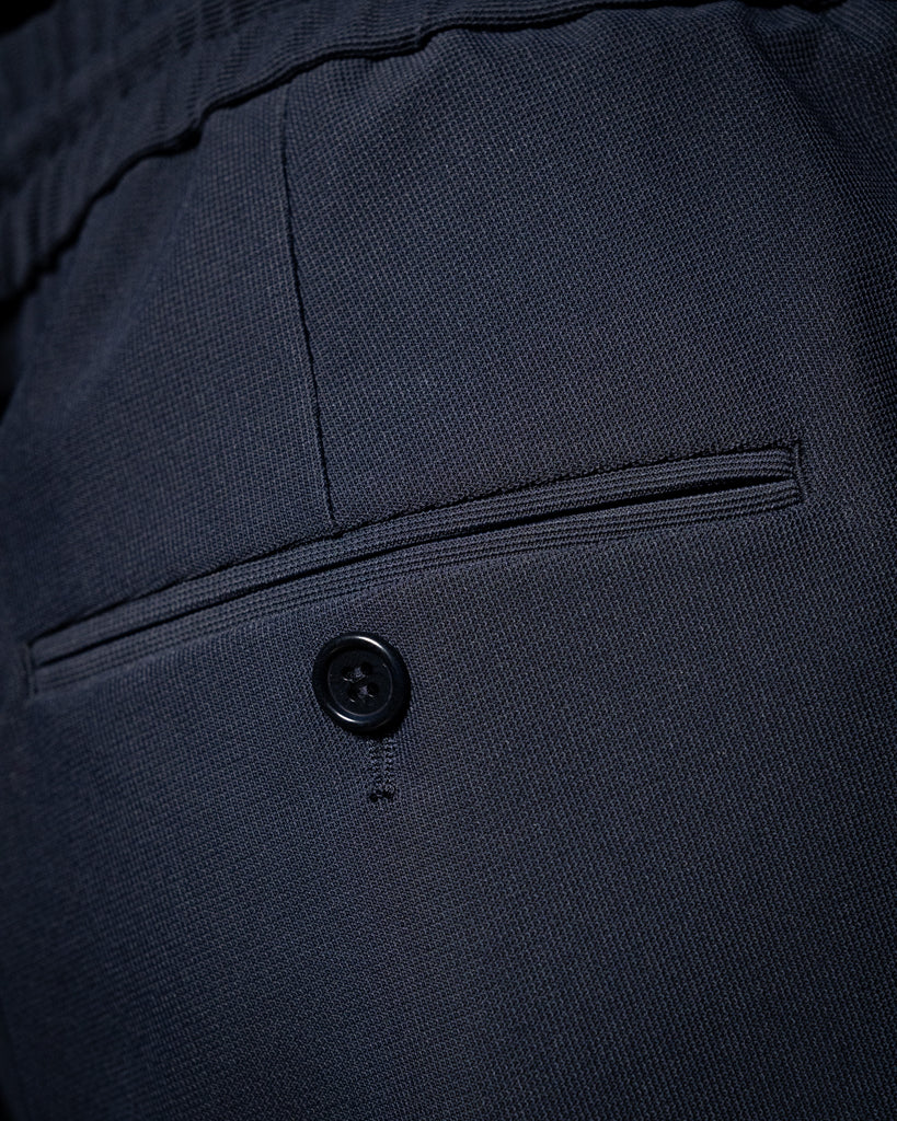 Pantalone con Lacci Blu Bi-Stretch