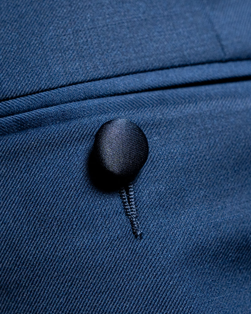Pantalone Da Vinci Smoking Blu Pavone