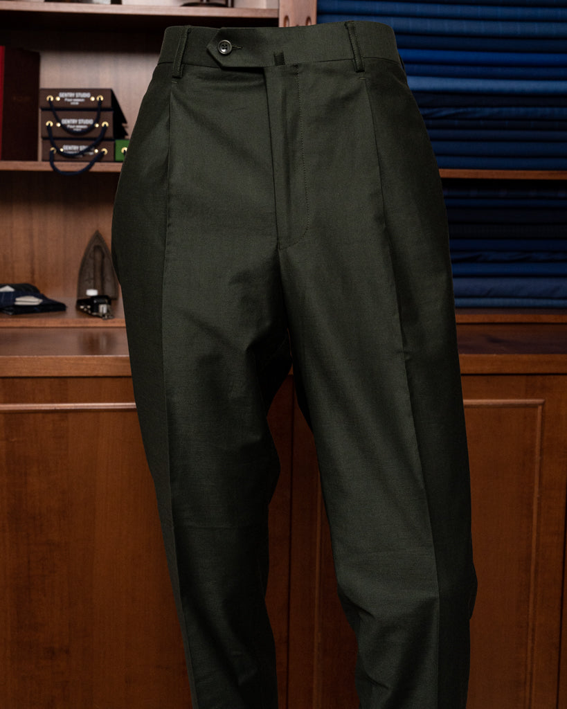 Tiziano Army Green Pants