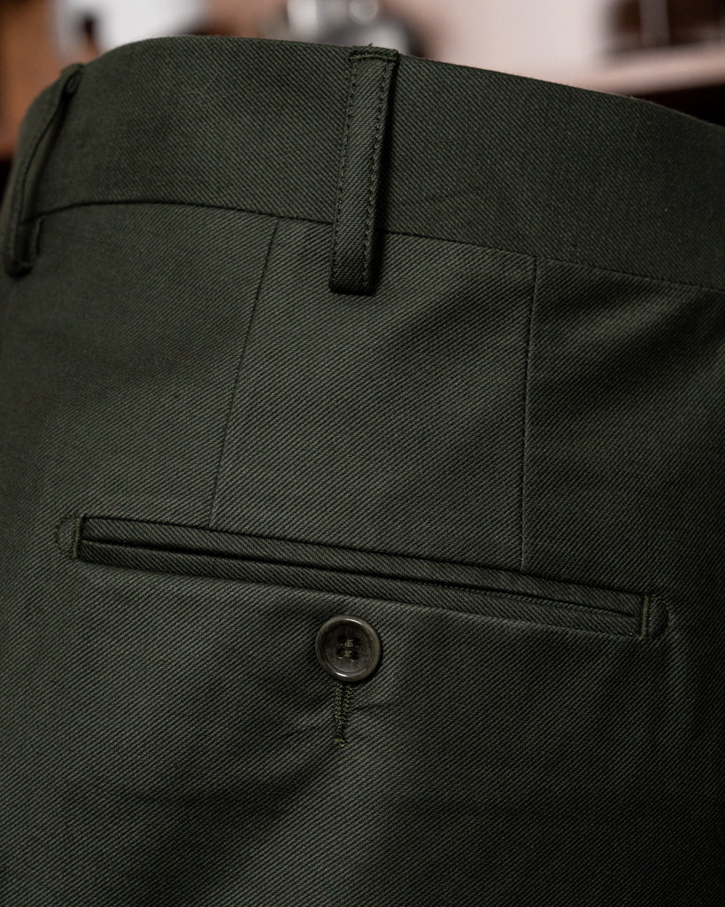 Tiziano Army Green Pants
