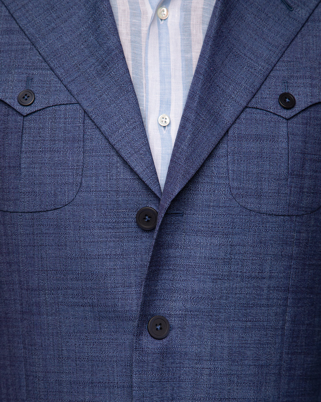 Light Blue Sahariana Jacket