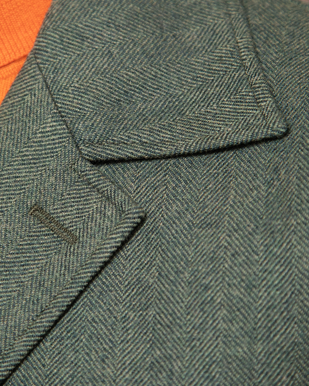 Sahariana Verde Spinato