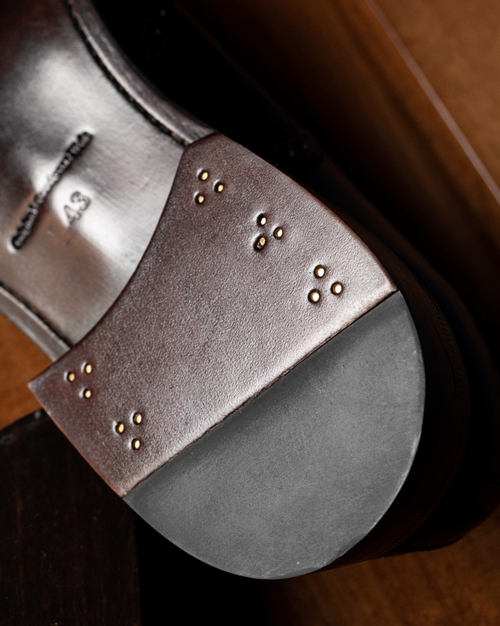 Black Full Brogue Shoe