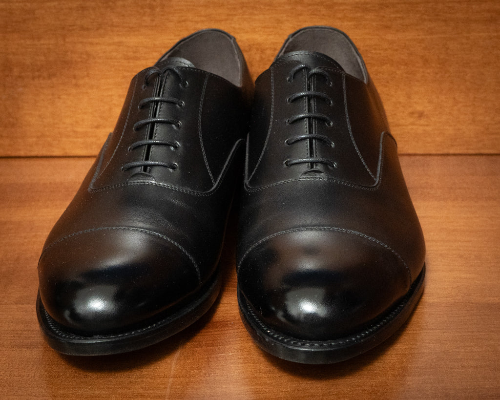 Scarpa Nera Lucida Zurigo