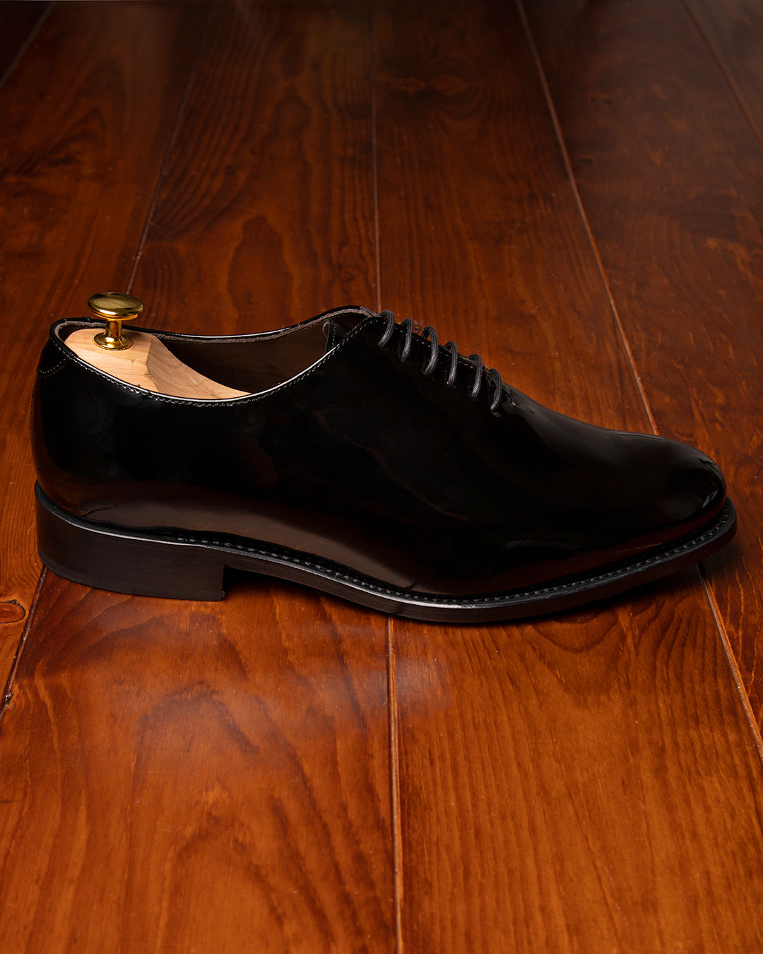 Scarpe One Piece Nero Lucido