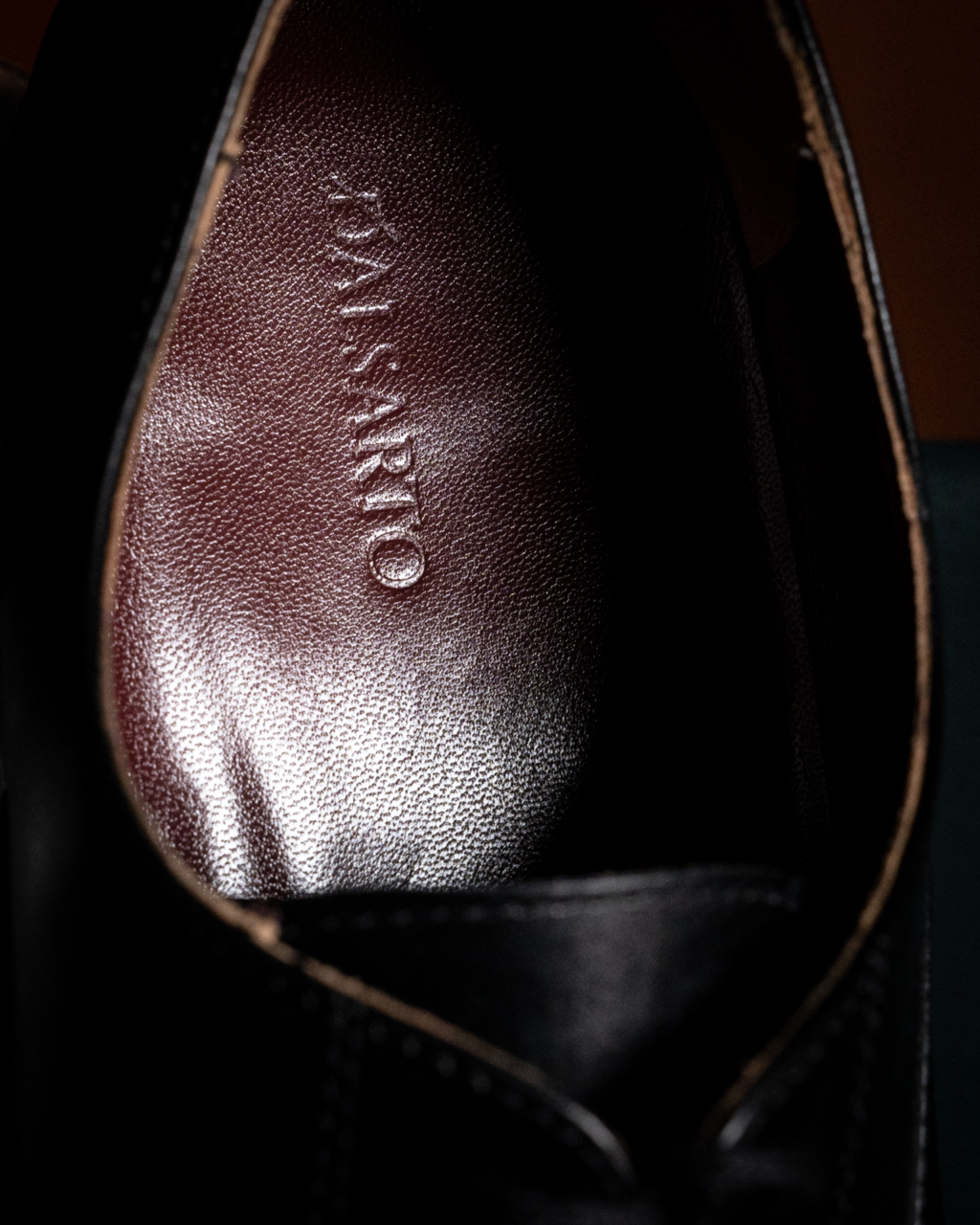 Matte Black Oxford Shoe