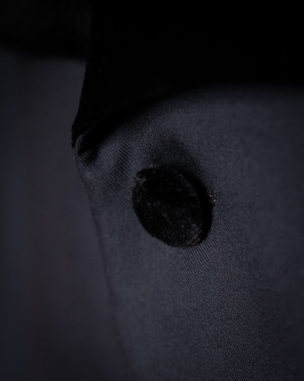 Smoking Caravaggio Nero Matte con Velluto