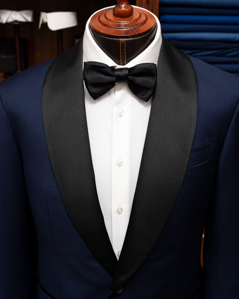 Smoking Donatello Open Blue con Gilet Nero