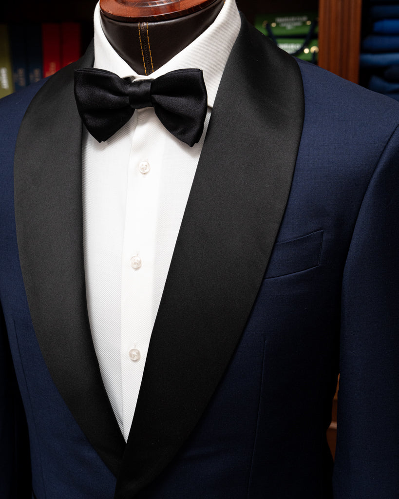 Smoking Donatello Open Blue con Gilet Nero