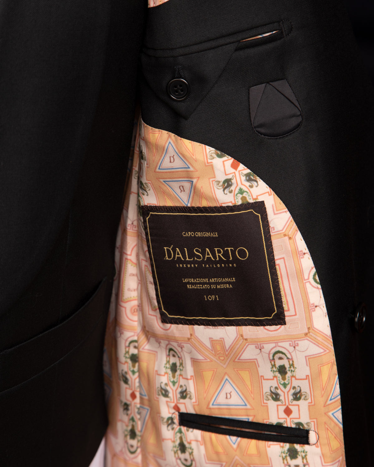 Smoking Donatello Nero Unito con Gilet