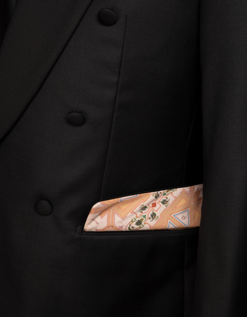 Smoking Donatello Nero Unito con Gilet
