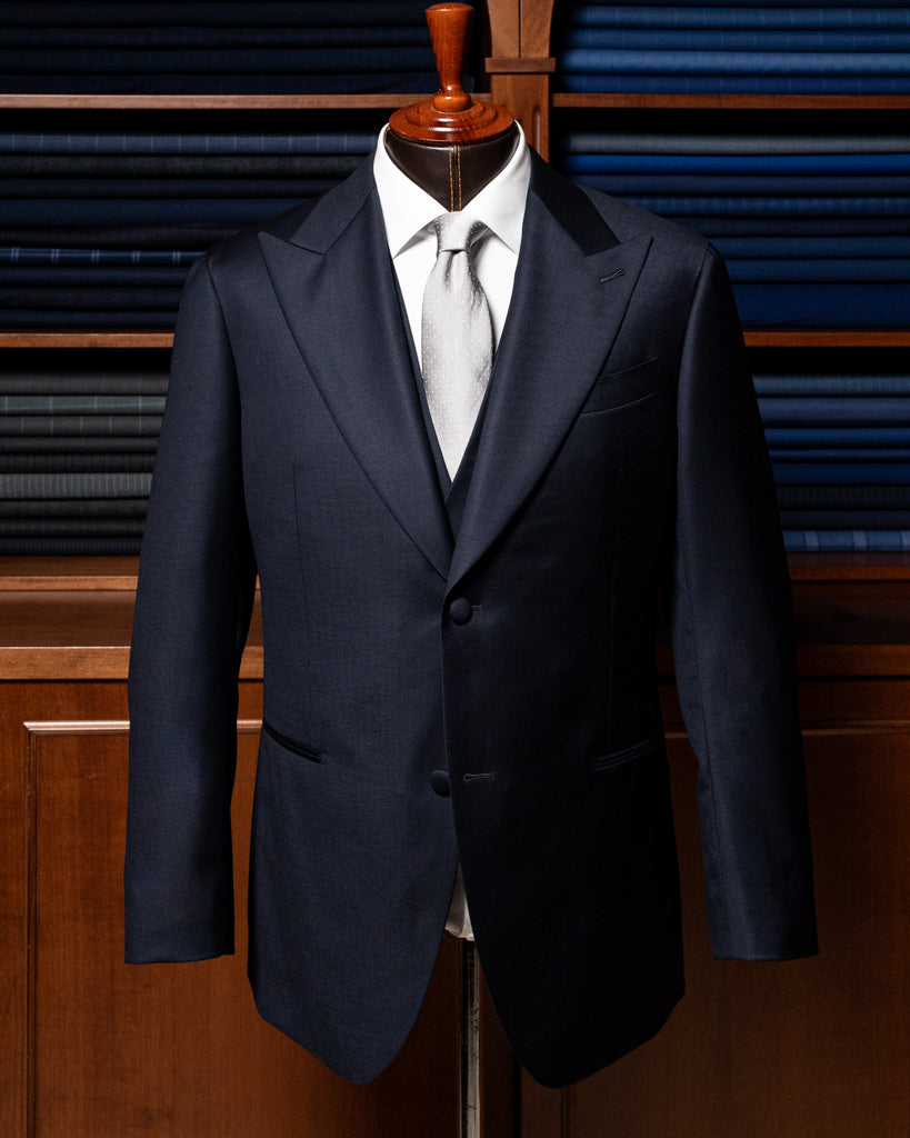Abito Bernini Navy Blue con Gilet