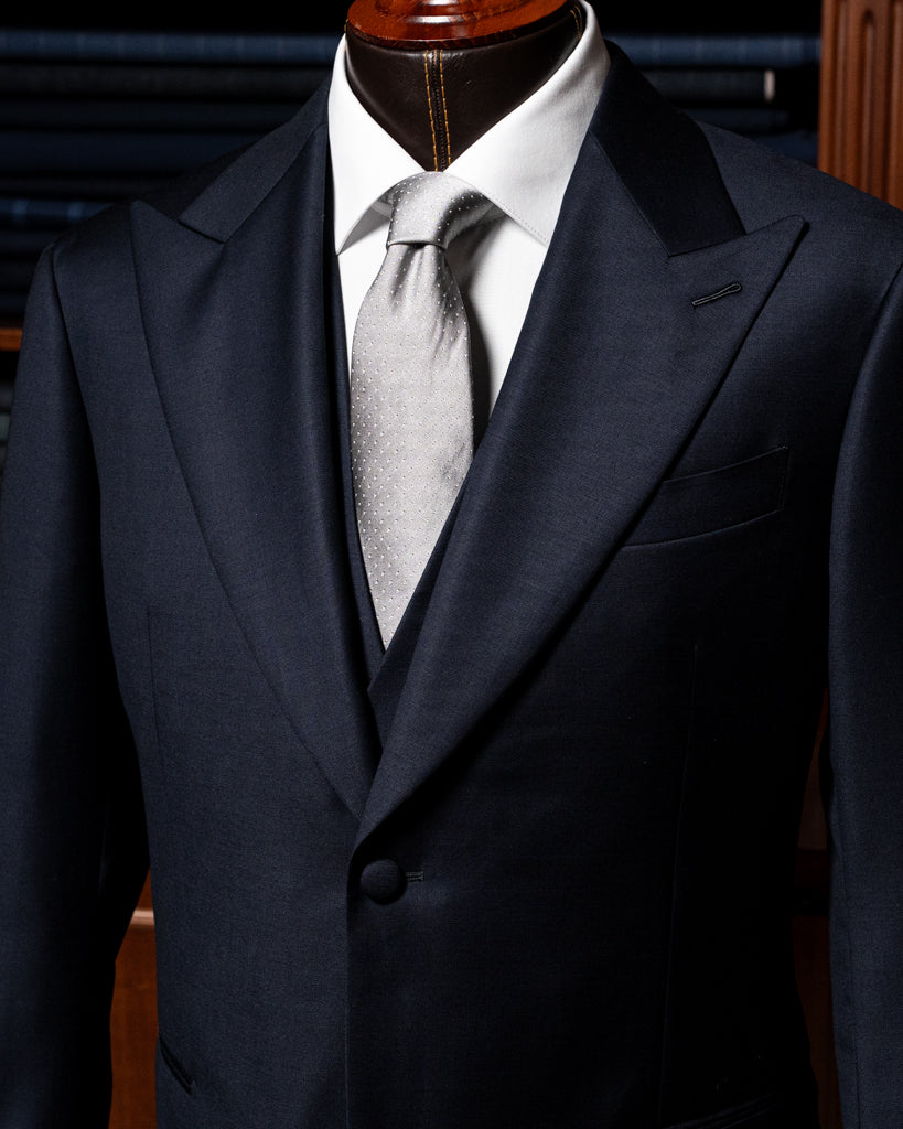 Abito Bernini Navy Blue con Gilet