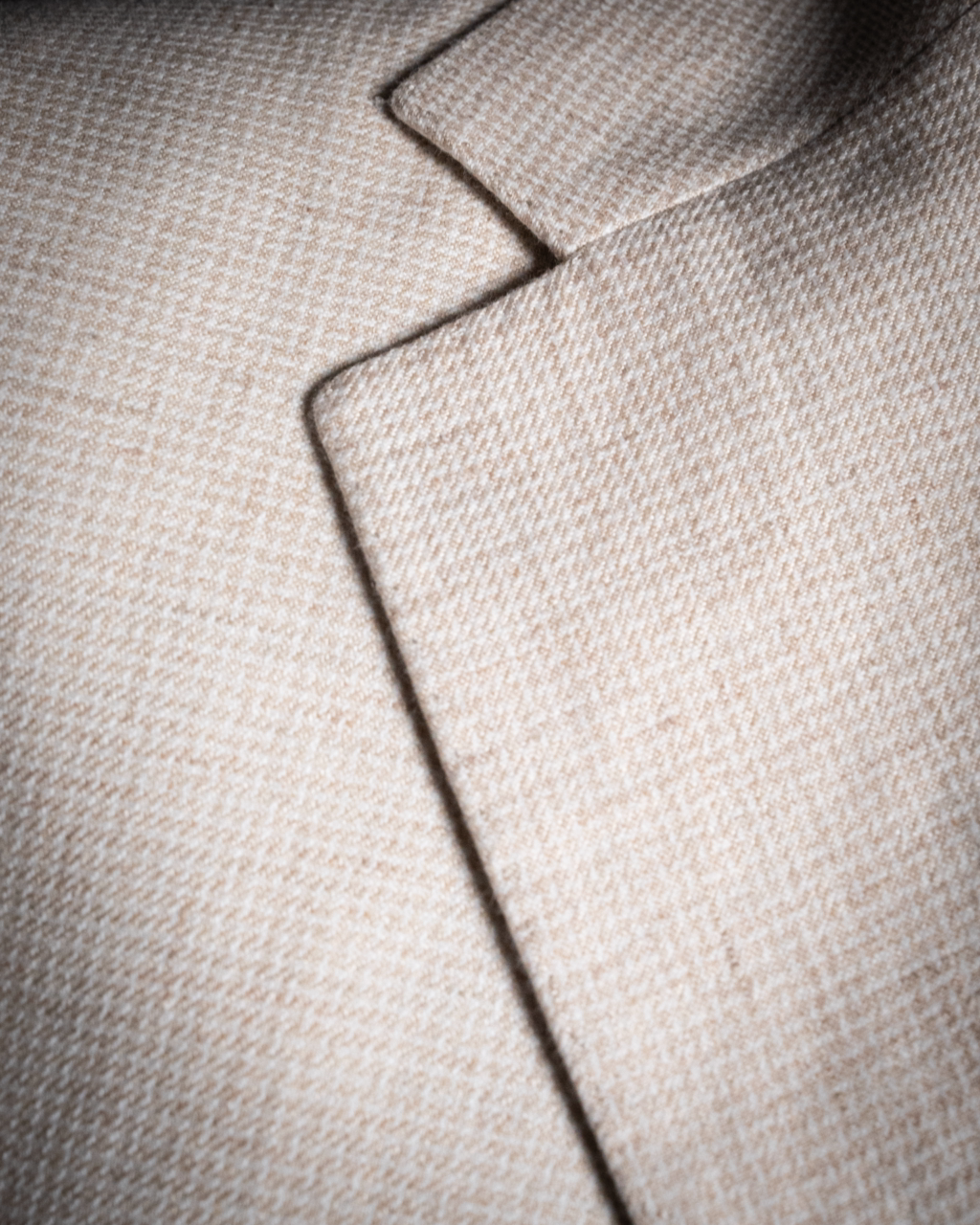 Giotto Houndstooth Cream Suit