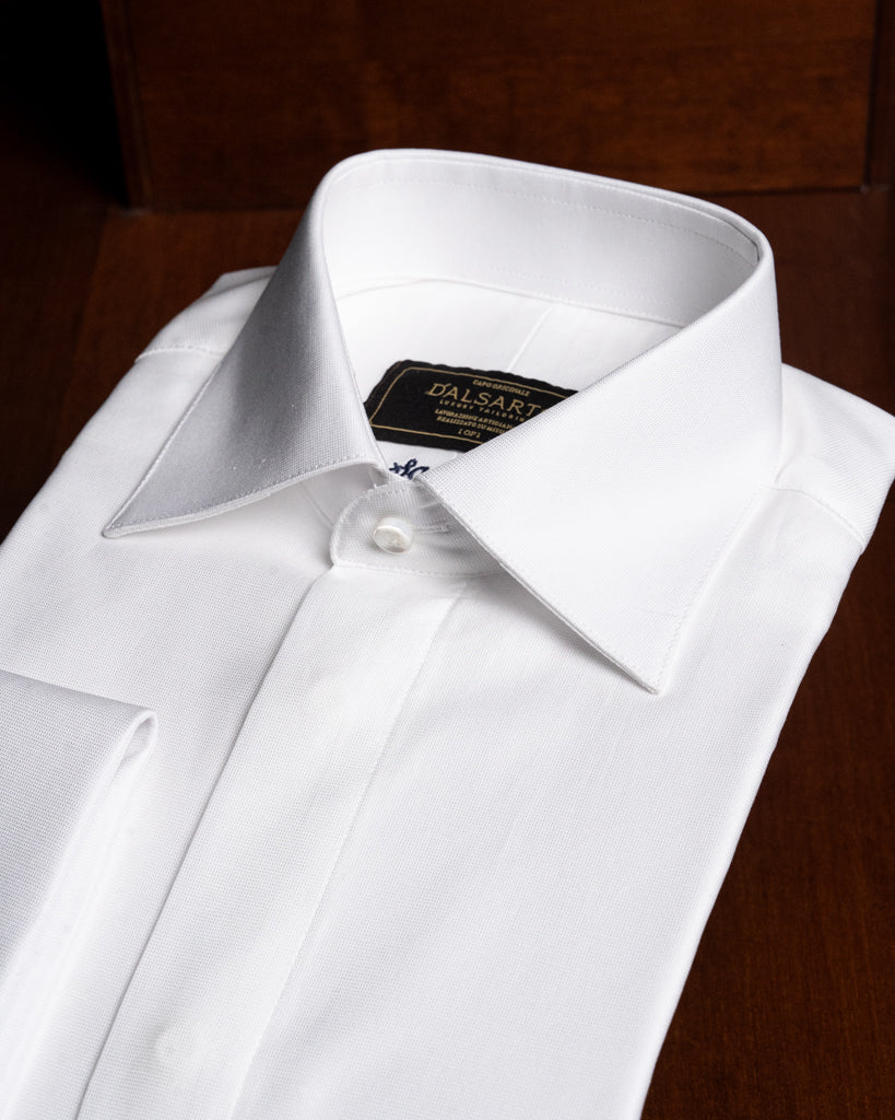 Camicia Cerimonia Bianco Tuxedo