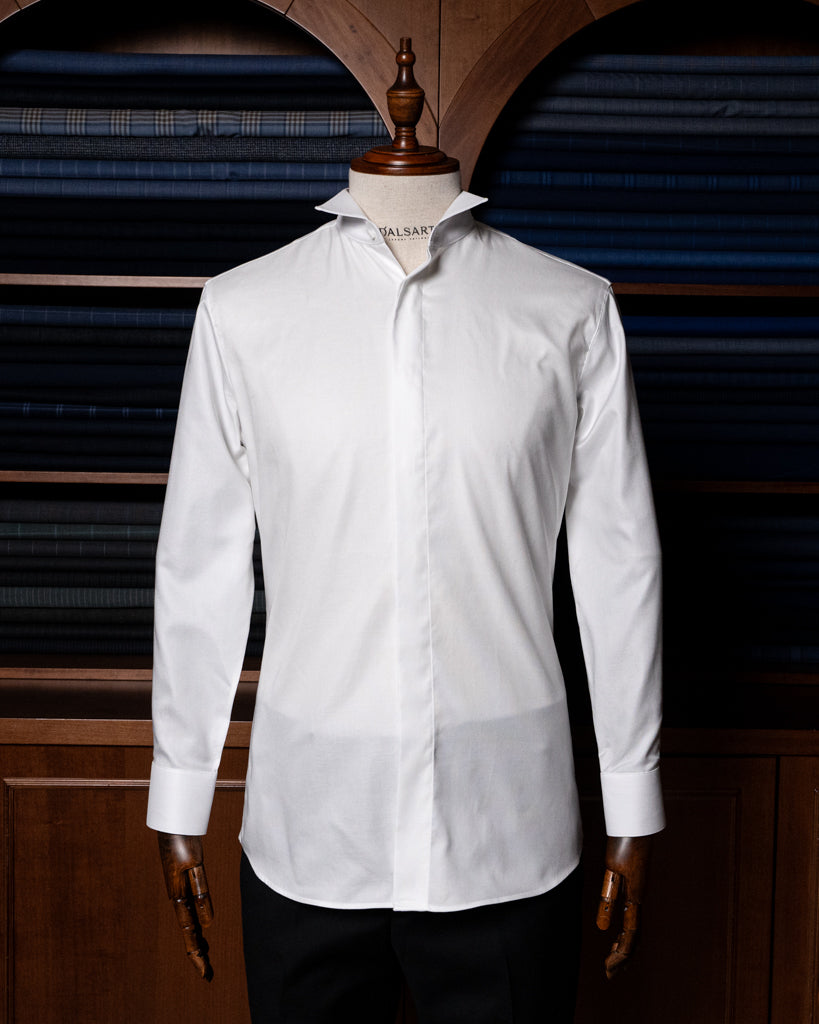 Camicia Cerimonia Bianco Tuxedo