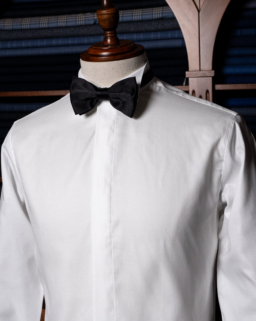 Camicia Cerimonia Bianco Tuxedo