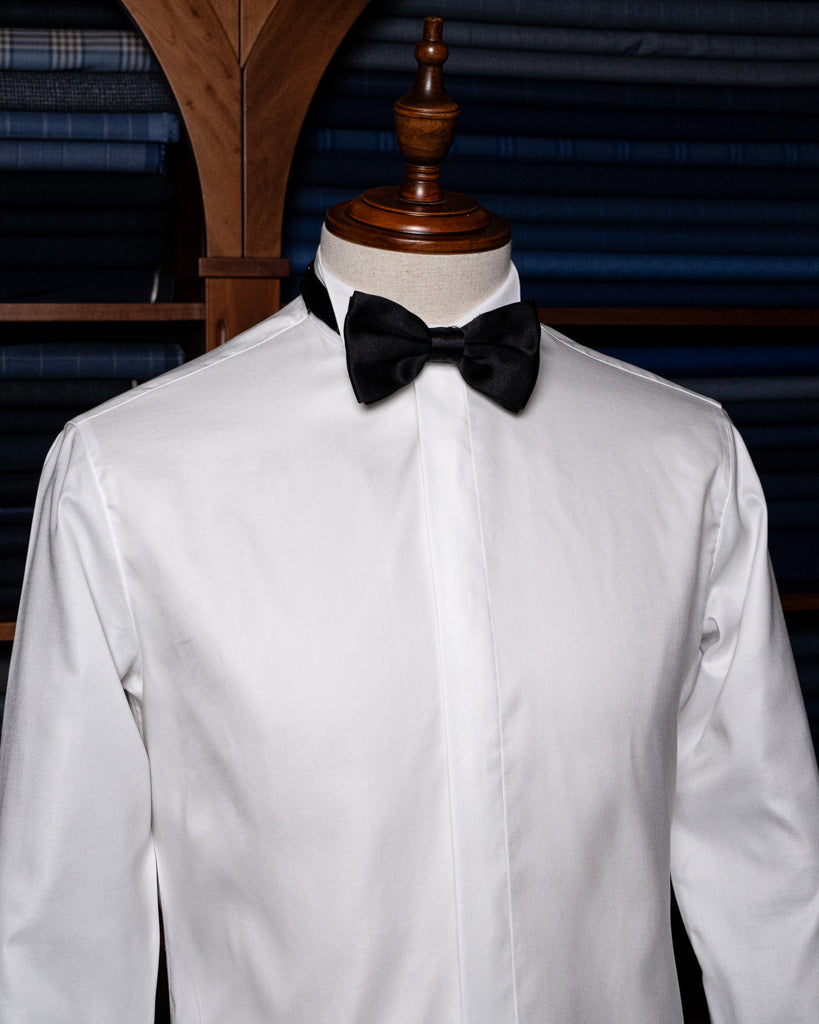 Camicia Cerimonia Bianco Tuxedo