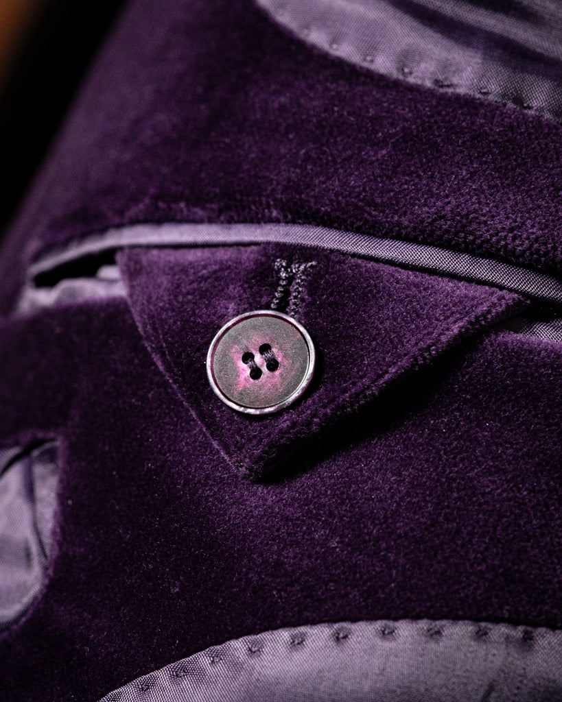 Bernini Purple Velvet Jacket