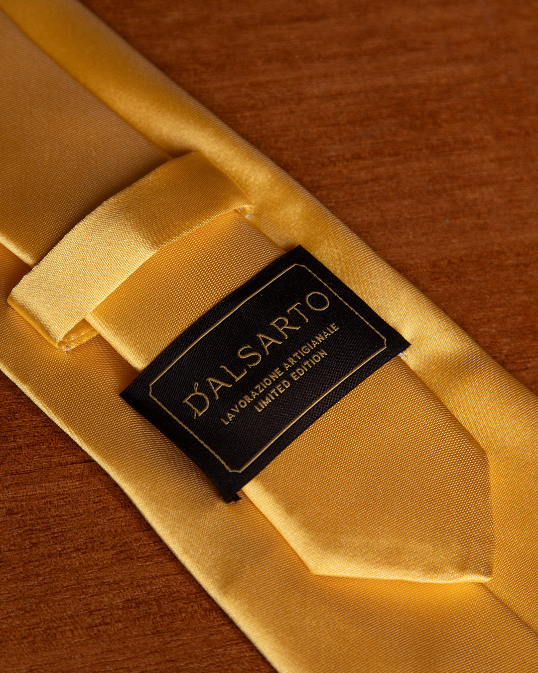 Cravatta Giallo Pastello