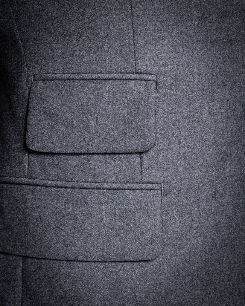 Bernini 3 Piece Flannel Suit Grey