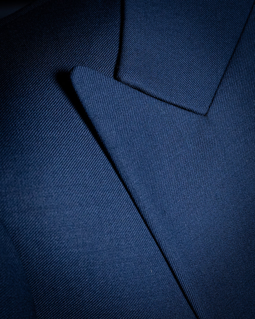 Abito Bernini Blu Pavone con Gilet
