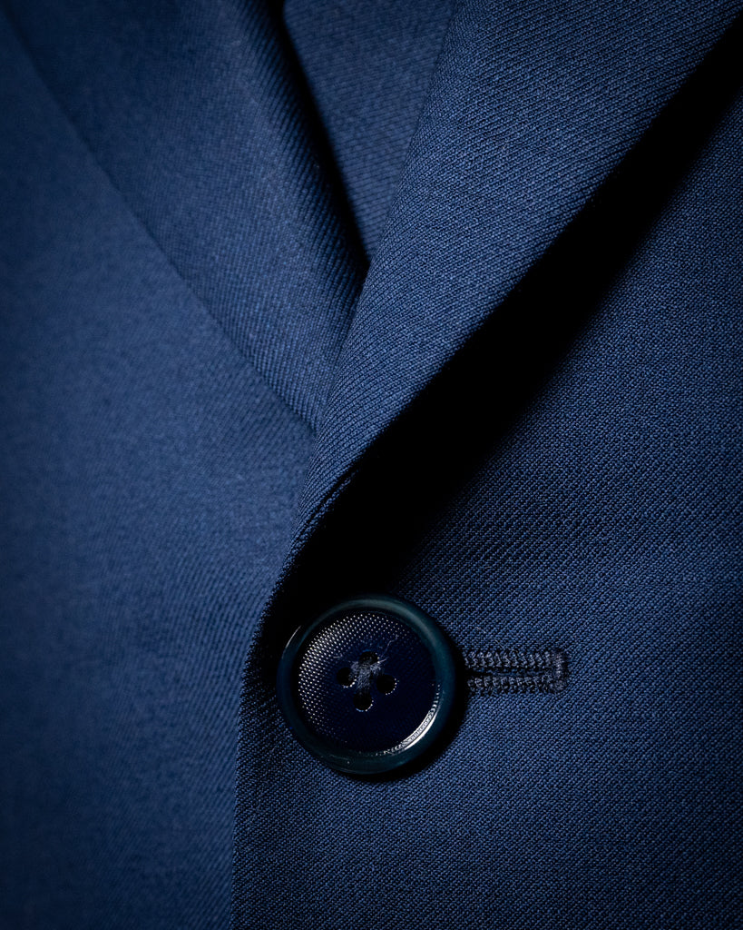 Abito Bernini Blu Pavone con Gilet