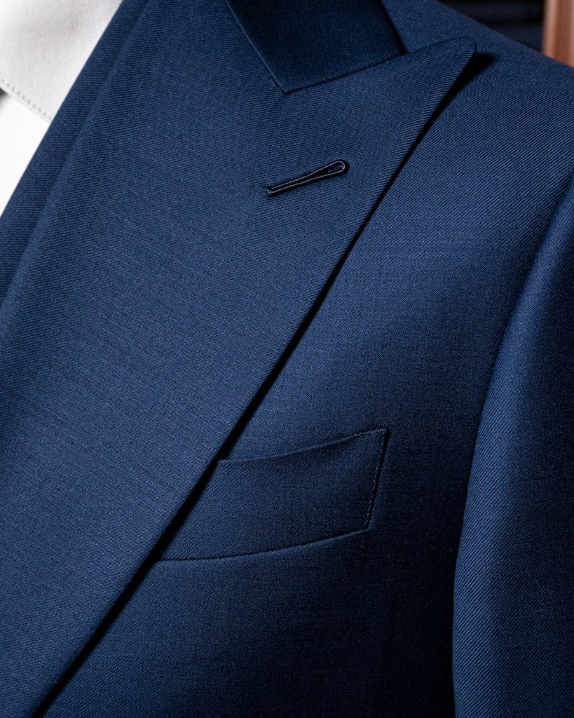 Abito Bernini Blu Pavone con Gilet