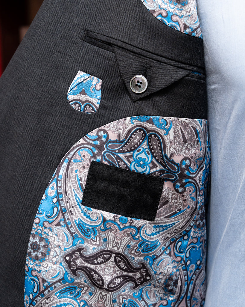 Bernini Matte Dark Grey Suit