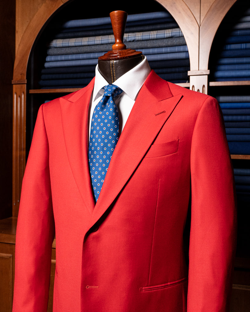 Abito Bernini Rosso Geranio