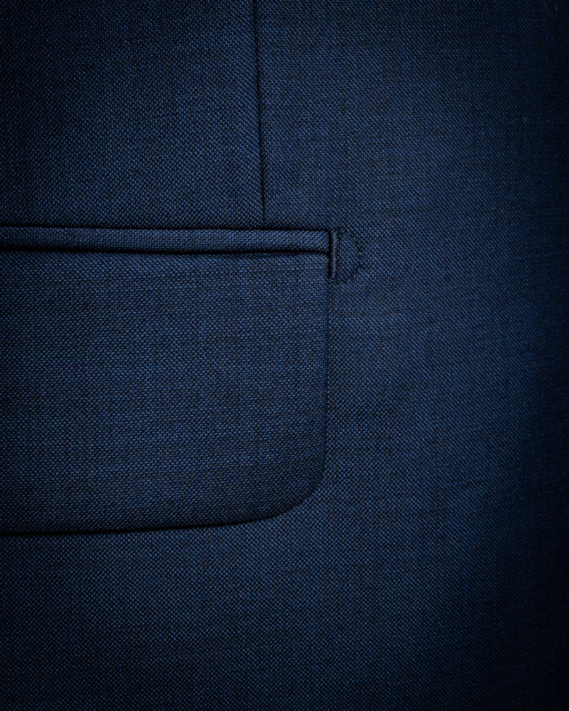 Abito Bernini Twill Blu Notte con Gilet