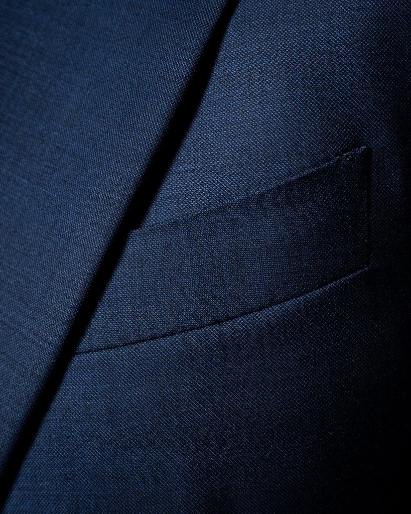 Abito Bernini Twill Blu Notte con Gilet