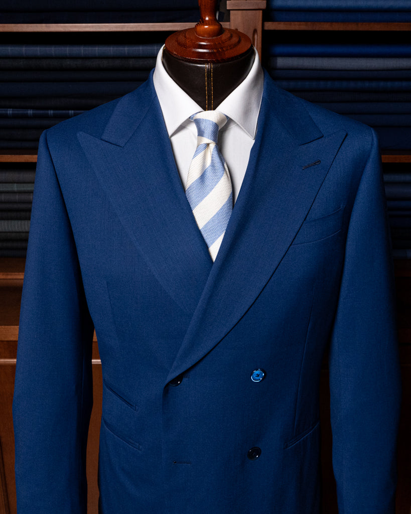 Imperial Blue Double-Breasted Suit