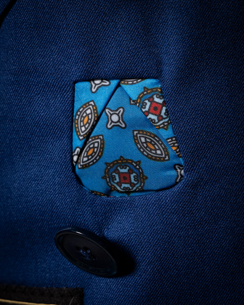 Imperial Blue Double-Breasted Suit