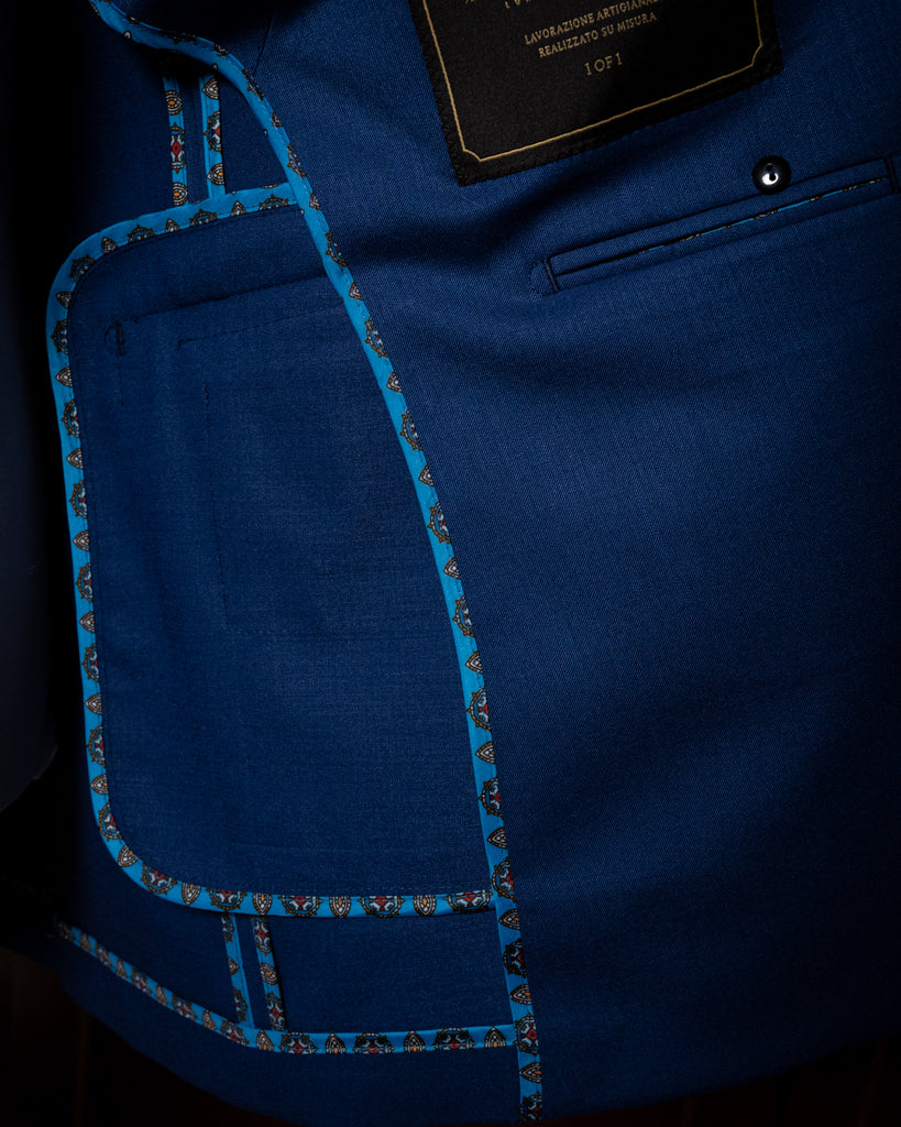 Imperial Blue Double-Breasted Suit