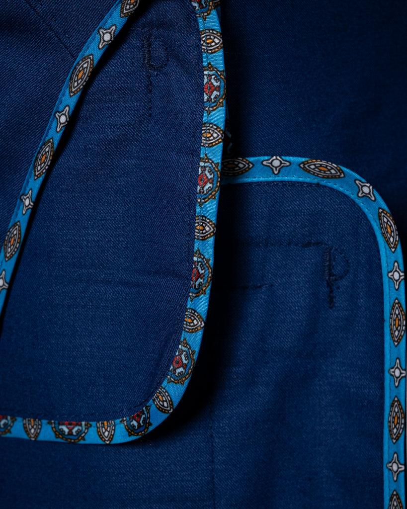 Imperial Blue Double-Breasted Suit